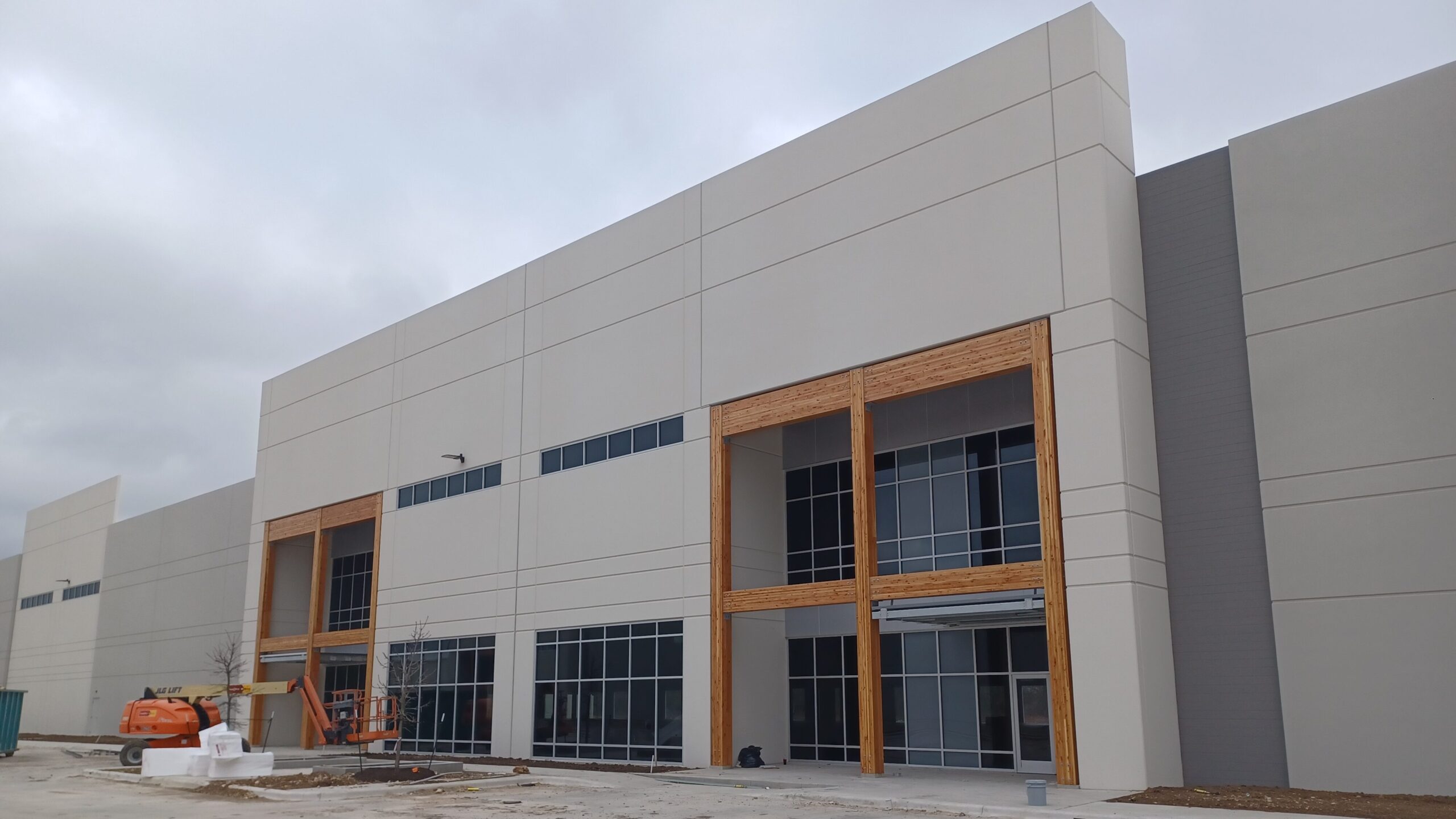 Laminated Timber Construction project